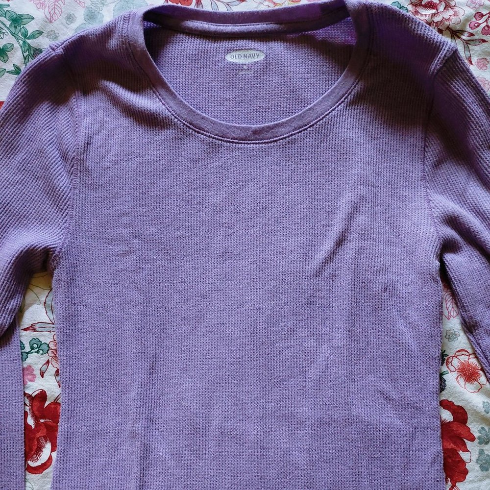 Old Navy Light Purple Long Sleeve